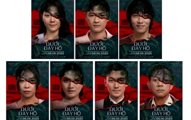 Dưới Đáy Hồ lộ diện bộ 7 poster nhân vật chính: 7 song trùng tà ác hiện hình