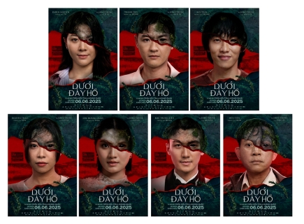 Dưới Đáy Hồ lộ diện bộ 7 poster nhân vật chính: 7 song trùng tà ác hiện hình