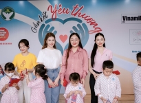 Hoa hậu Hoàng Thanh Nga lan tỏa yêu thương đến 250 bệnh nhi ung thư tại TP.HCM