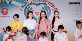 Hoa hậu Hoàng Thanh Nga lan tỏa yêu thương đến 250 bệnh nhi ung thư tại TP.HCM