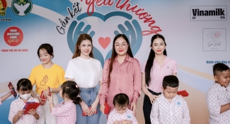 Hoa hậu Hoàng Thanh Nga lan tỏa yêu thương đến 250 bệnh nhi ung thư tại TP.HCM