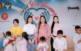 Hoa hậu Hoàng Thanh Nga lan tỏa yêu thương đến 250 bệnh nhi ung thư tại TP.HCM