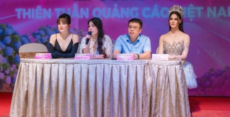 Đương kim Hoa hậu Miss Charm, Hoa hậu Du lịch Toàn cầu Diệu Linh ngồi “ghế nóng” “Thiên Thần Quảng Cáo Việt Nam”