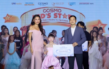 Hà Kim Long Và Isabella Galliano xuất sắc giành quán quân Cosmo Kid's Star - Ngôi Sao Hoàn Vũ Nhí 2026