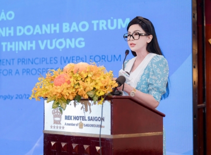 IPPG và CEO Lê Hồng Thủy Tiên: Tiên phong thúc đẩy bình đẳng giới trong kinh doanh, hướng tới phát triển bền vững